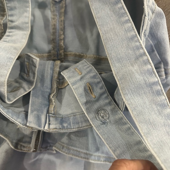 Jessica Simpson Light Blue Denim Top - Picture 7 of 12